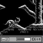 une photo d'Ã©cran de Le Monde Perdu - Jurassic Park (Game Boy) sur Nintendo Game Boy